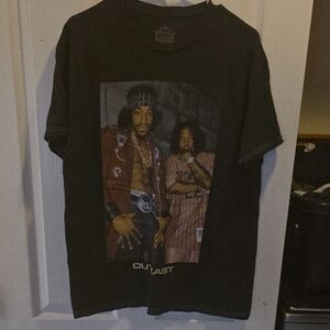 Outcast Black Graphic T-Shirt